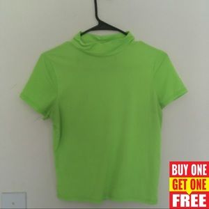 neon green top